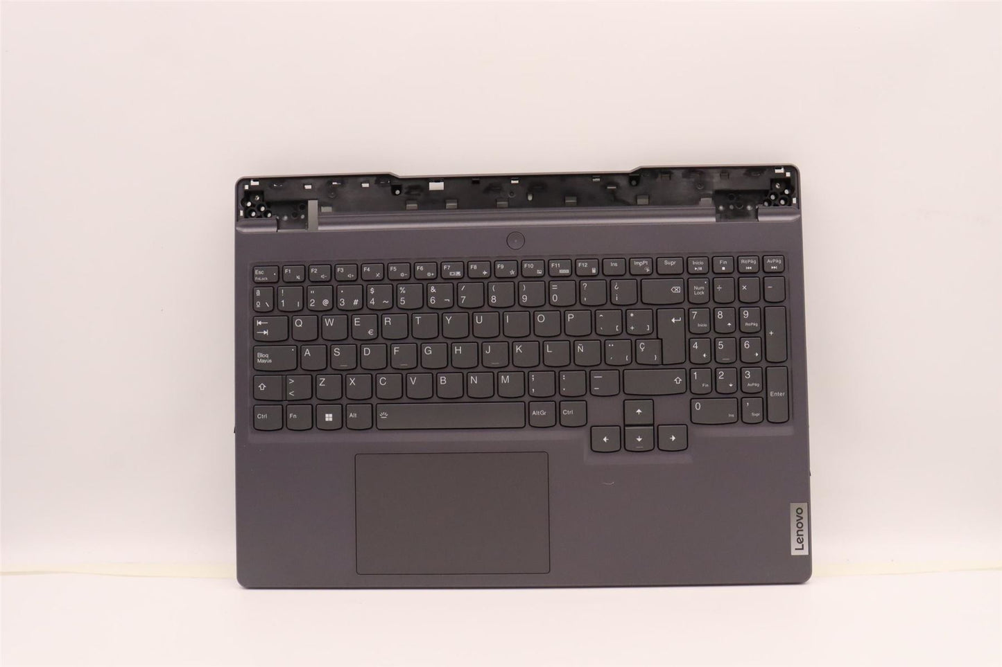 Lenovo Legion 5 15IAH7H Palmrest Touchpad Cover Keyboard Spanish Grey 5CB1F39057