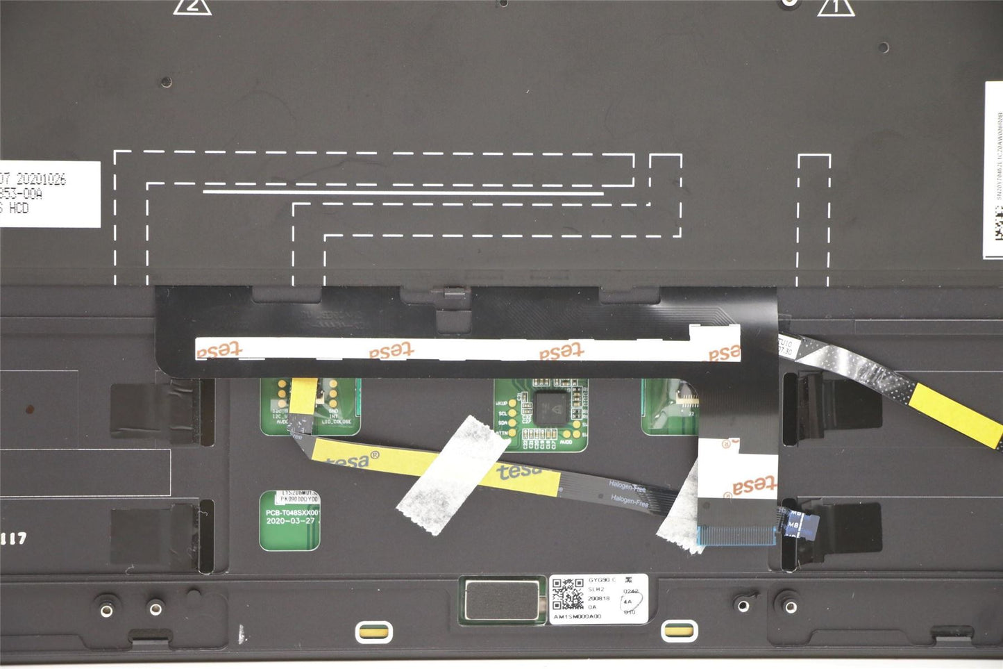 Lenovo Yoga 9-14ITL05 Palmrest Cover Touchpad Keyboard US Black 5CB1B02489