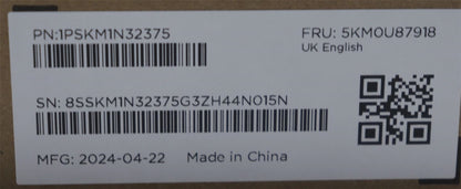Lenovo KYB_MOUSE G-T Eos3 2.4G KM CLD UK 5KM0U87918