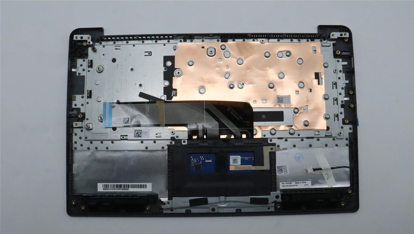 Lenovo Upper Case ASM_ITA L82RM AG_NFP_BL 5CB1H72751