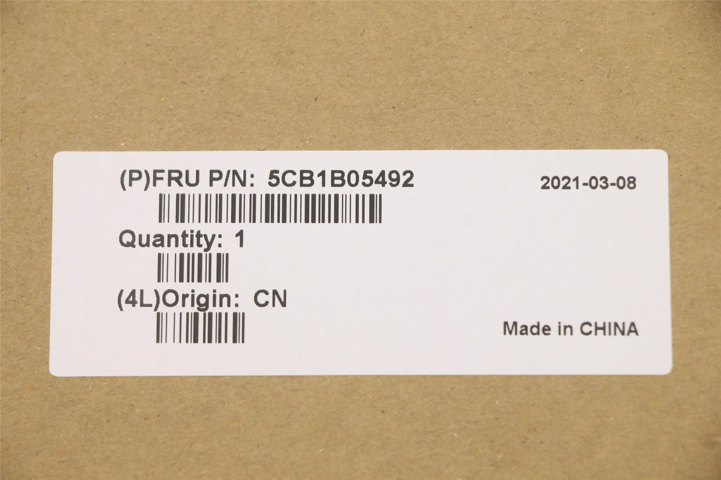 Lenovo Upper Case ASM_LA Q82A3 DM 5CB1B05492