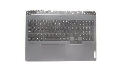 Lenovo Legion Pro 7 16IRX8H Keyboard Palmrest Top Cover UK Black 5CB1L09925