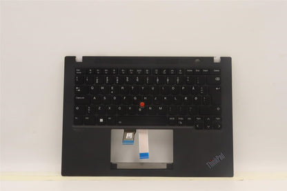 Lenovo ThinkPad T14s Gen 3 Keyboard Palmrest Top Cover Danish Black 5M11H27334