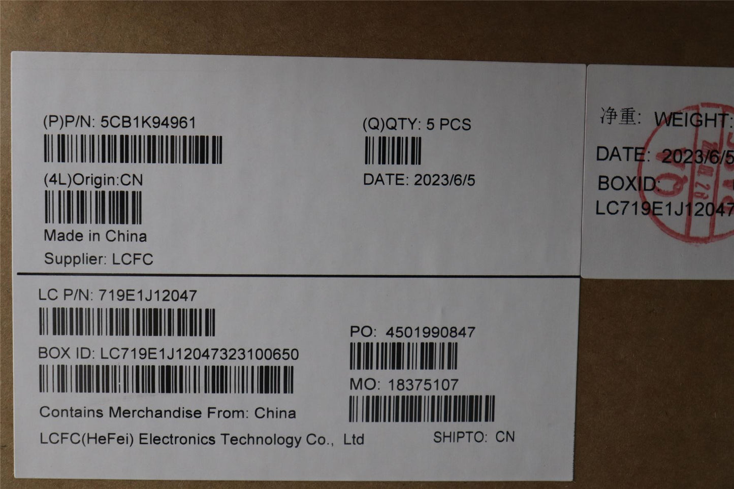 Lenovo IdeaPad 3 15IAN8 Palmrest Cover Touchpad Keyboard Nordic 5CB1K94961