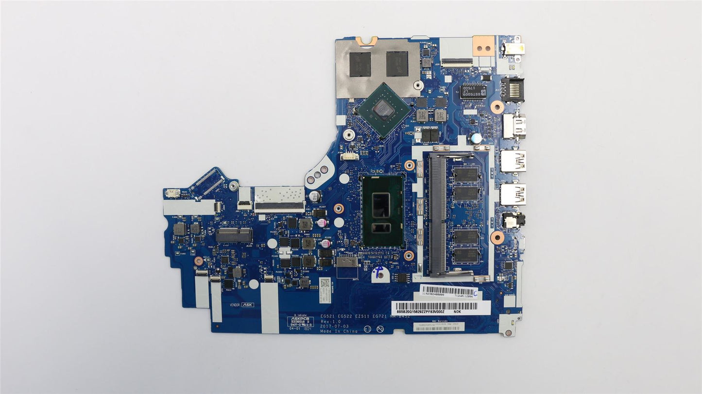 Lenovo IdeaPad 520-15IKB Motherboard Mainboard i7-8550U 4GB RAM DIS 5B20Q15629