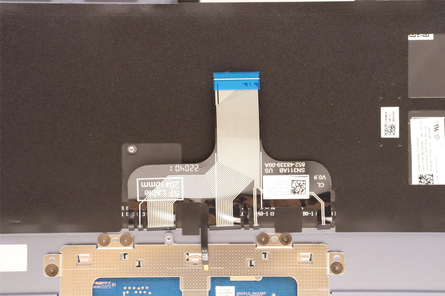 Lenovo Upper Case ASM_EURO ENG L82QFNFPSB 5CB1J11106