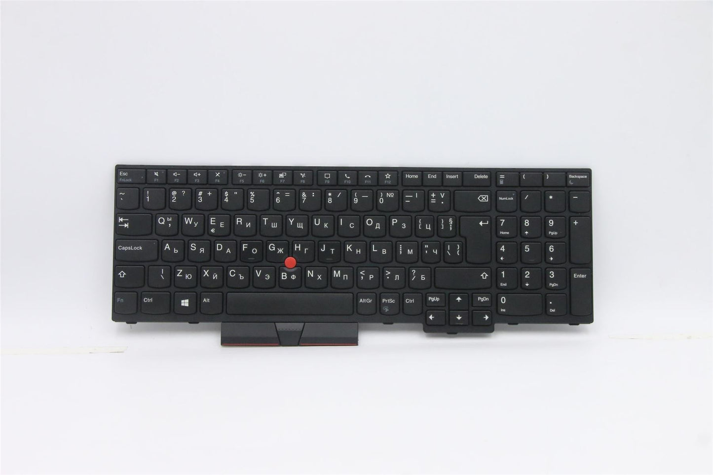 Lenovo ThinkPad T15 Gen 2 T15 P15s Gen 2 Keyboard Bulgarian Black 5N20V78042
