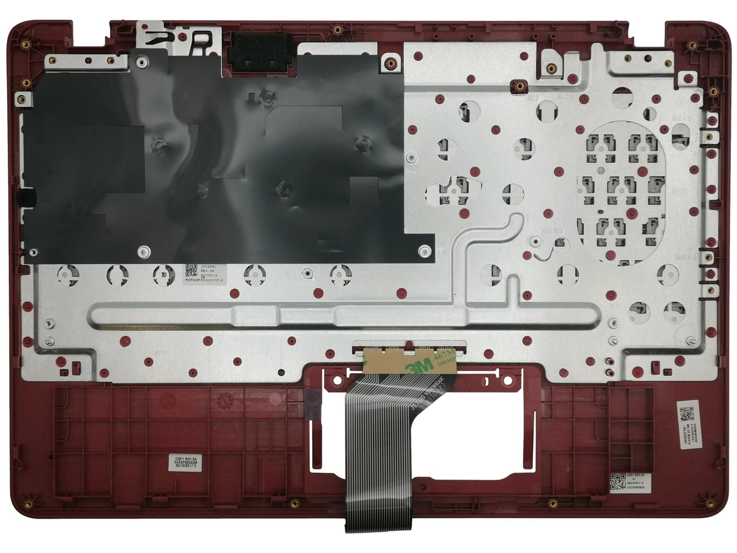 Acer Aspire ES1-332 Palmrest Cover Keyboard UK Red 6B.GG0N7.029