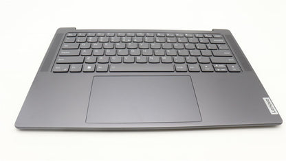 Lenovo Yoga 7 14ARP8 Palmrest Cover Touchpad Keyboard US Europe Grey 5CB1L50250