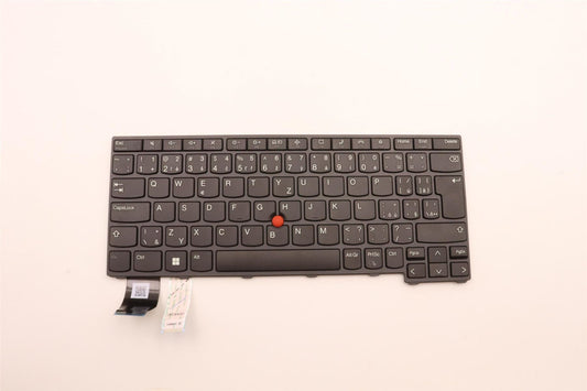 Lenovo ThinkPad L13 Gen 4 Keyboard Czech Slovakian Black Backlit 5N21H77169