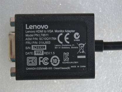Lenovo To Dongle HDMI VGA Cable 01AJ903