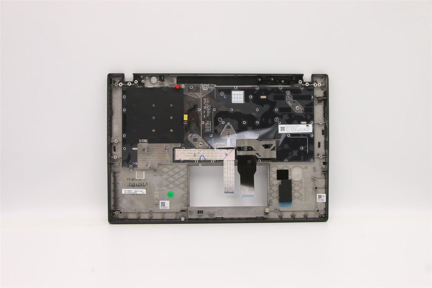 Lenovo ThinkPad T14s 2 Keyboard Palmrest Top Cover UK Black 5M11A37289