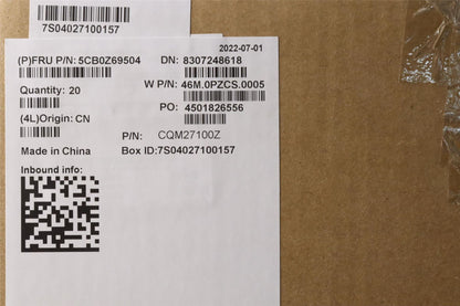 Lenovo FRU A COVER,ASM,Plastic,2.4T,WLAN 5CB0Z69504