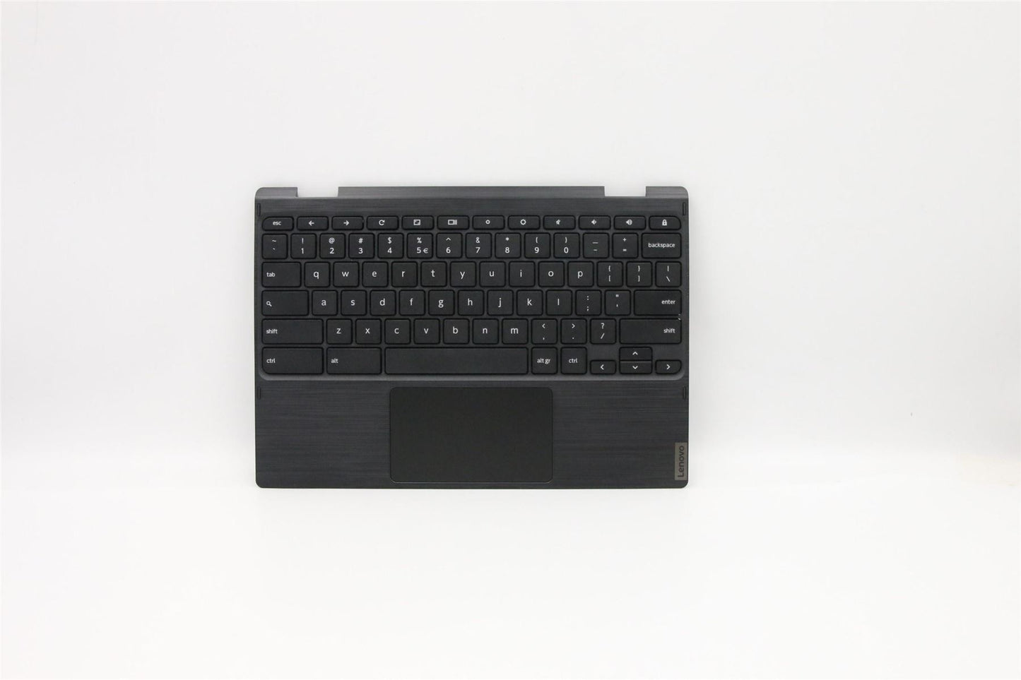 Lenovo Chromebook 300e 2nd Keyboard Palmrest Top Cover Black 5CB0X55515