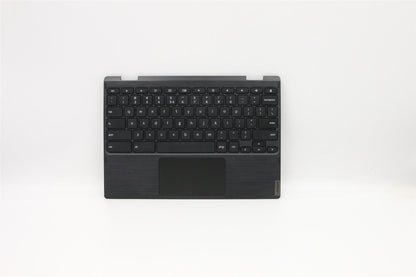 Lenovo Chromebook 300e 2nd Keyboard Palmrest Top Cover Black 5CB0X55515