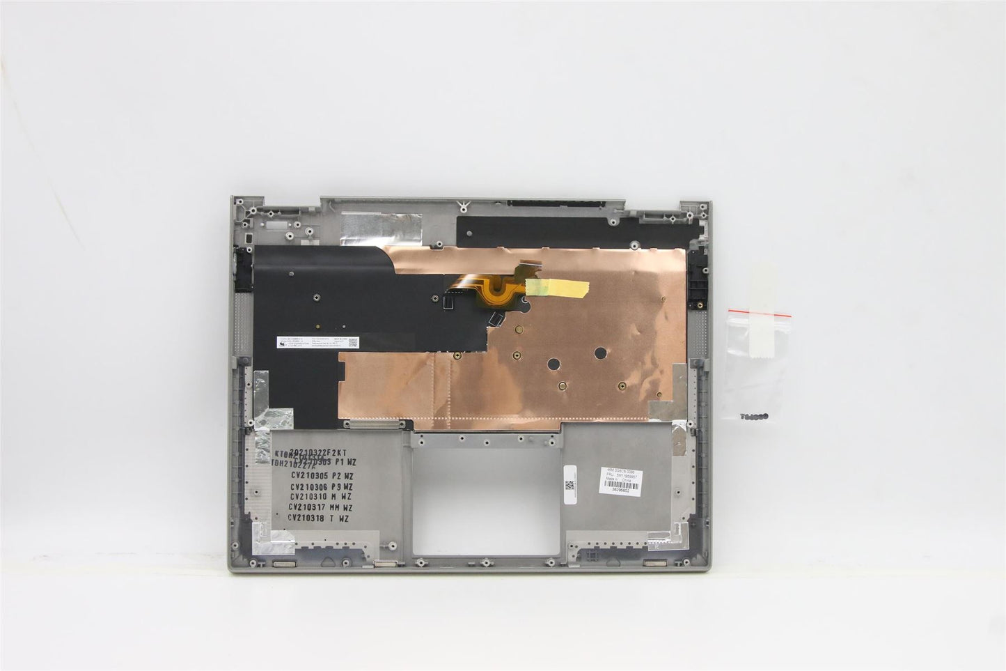 Lenovo ThinkPad X1 Keyboard Palmrest Top Cover Belgian Titanium 5M11B59885