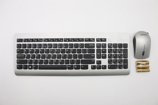 Lenovo IdeaCentre A340-22IWL 3-24IMB05 Wireless Keyboard Mouse Silver 00XH885