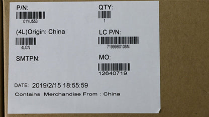 Lenovo Carbon X1 6th Keyboard Palmrest Top Cover US Silver 02HL894