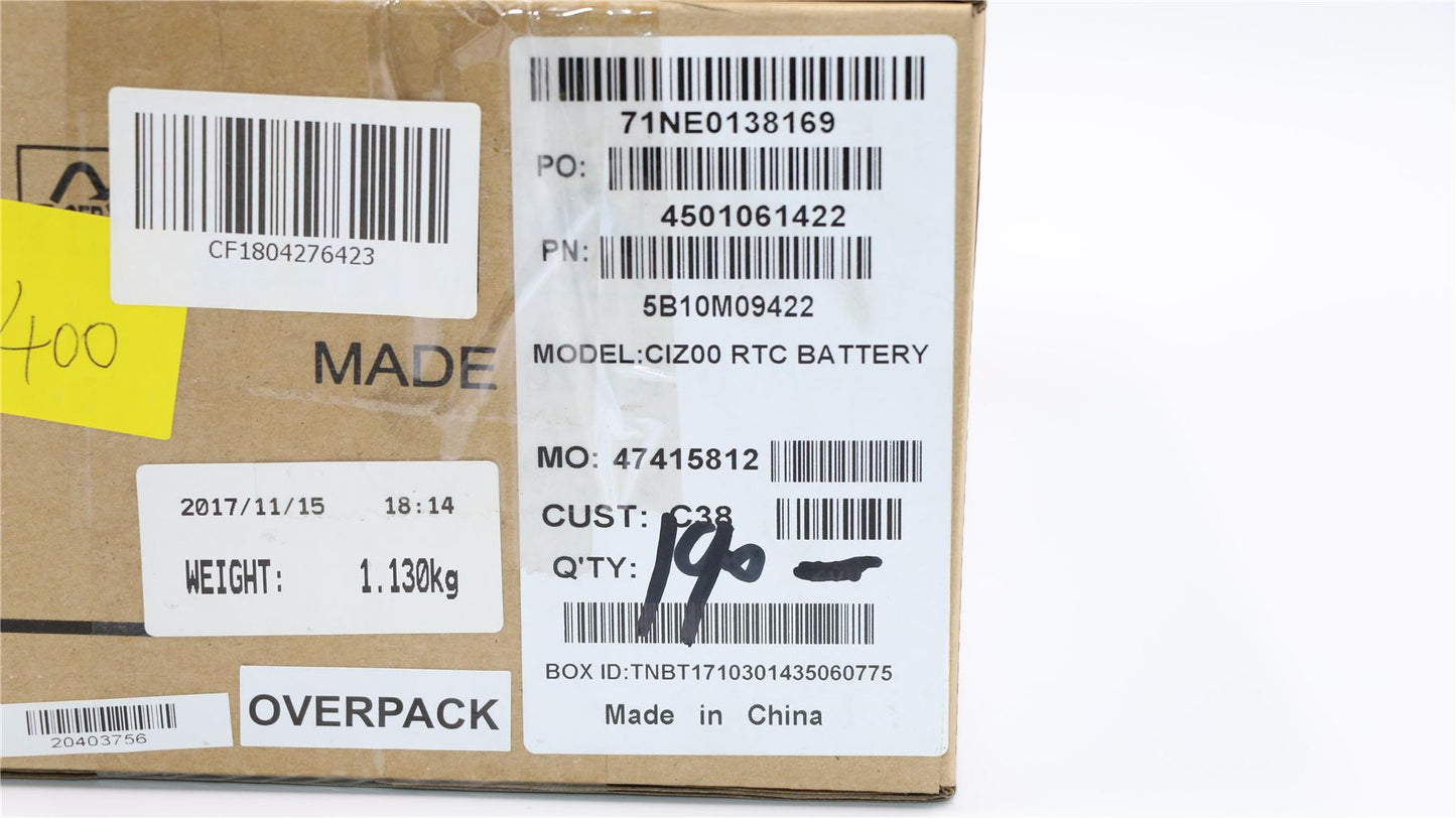 Lenovo RTC Battery C 80VU 5B10M09422