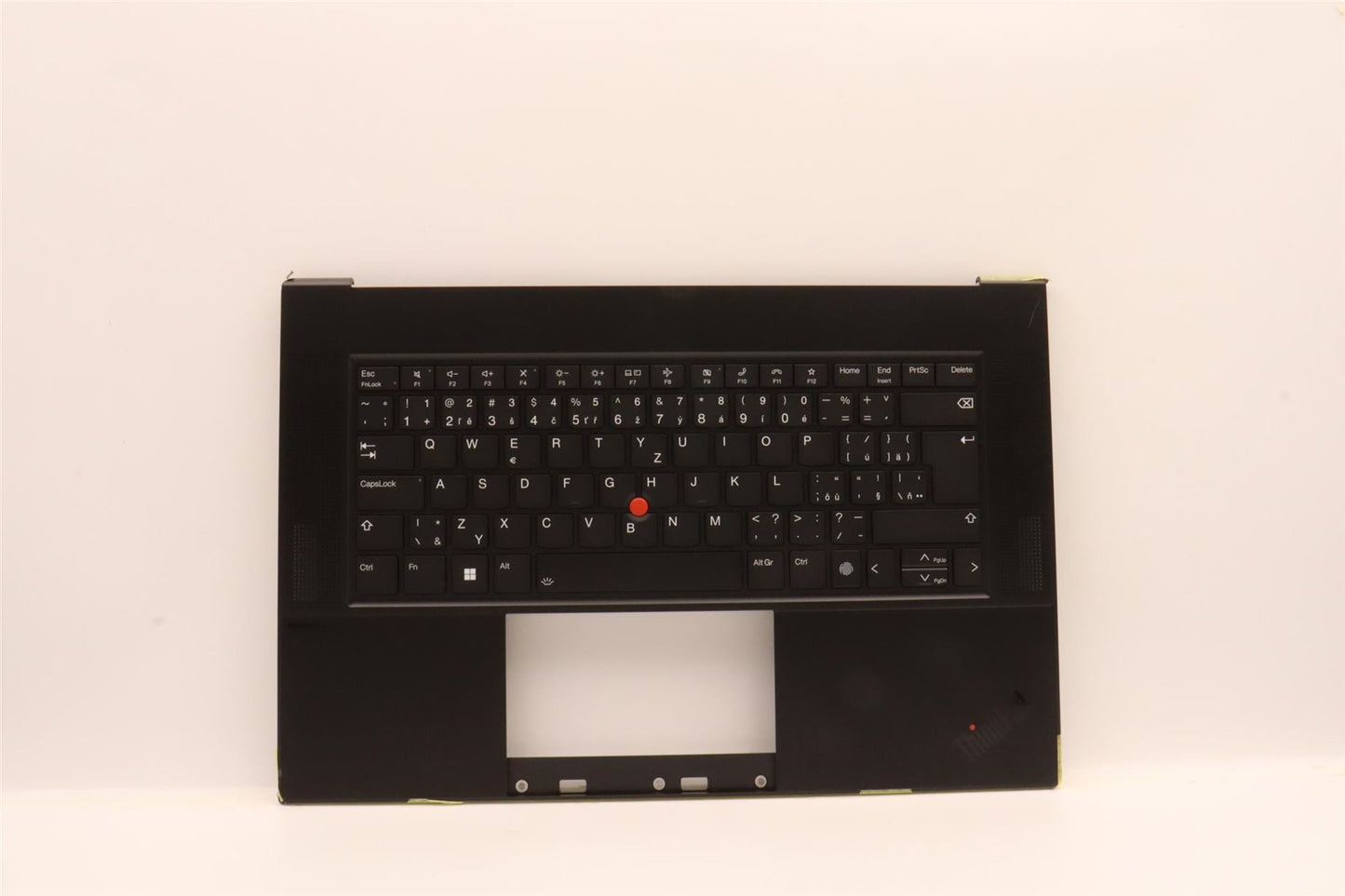 Lenovo ThinkPad Z16 Gen 1 Keyboard Palmrest Top Cover Black 5M11J13387