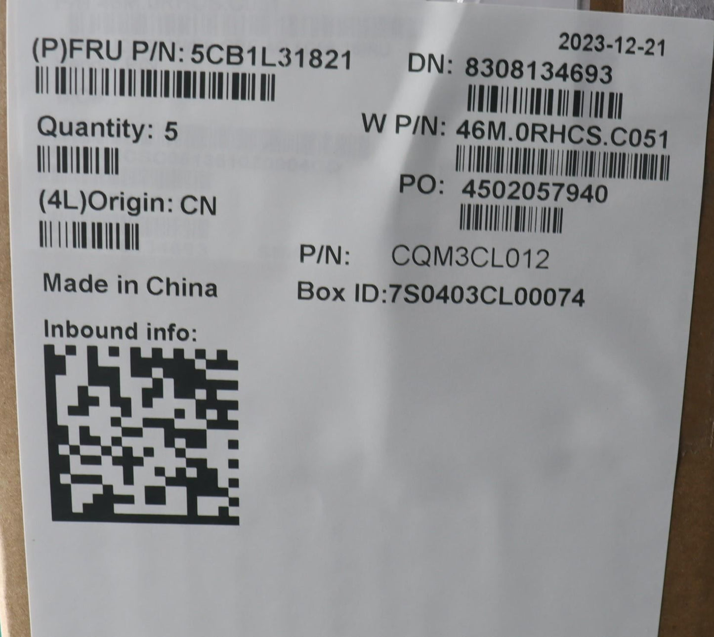 Lenovo IdeaPad 5 16IRU8 Keyboard Palmrest Top Cover Greek Arctic Grey 5CB1L31821