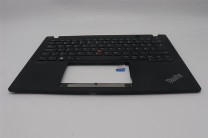 Lenovo ThinkPad X13 Gen 4 Keyboard Palmrest Top Cover Estonian Black 5M11L85911