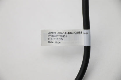 Lenovo 01FJ374 USB-C to USB-C/USB-A cable FRU