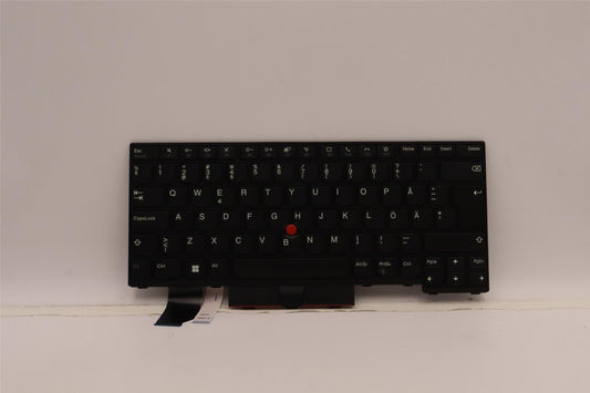 Lenovo ThinkPad L14 2 L14 Keyboard Swedish Finnish Black 5N20W67709