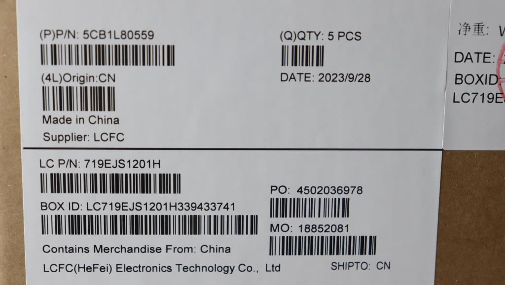 Lenovo Upper Case ASM_BEL L83AA TT 5CB1L80559