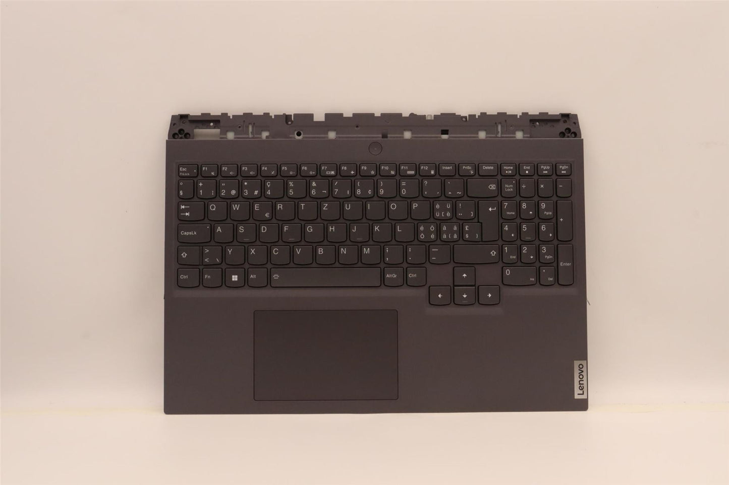 Lenovo 5 16ARH7H Palmrest Cover Touchpad Keyboard Switzerland Backlit 5CB1H71066