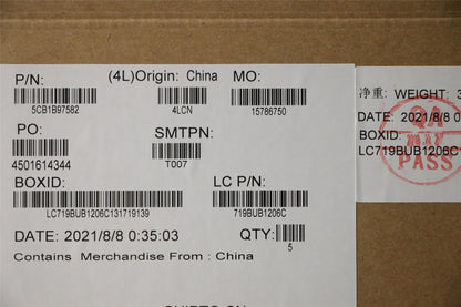 Lenovo Upper Case ASM_FRA L82H9 NFPA/GDIS 5CB1B97582