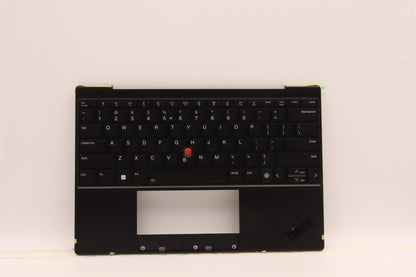 Lenovo ThinkPad Z13 Gen 1 Keyboard Palmrest Top Cover US Euro Black 5M11H94967