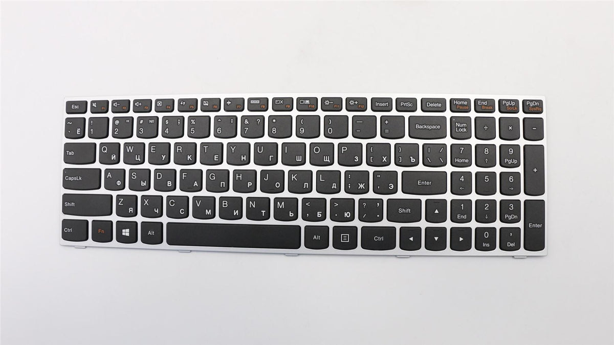 Lenovo IdeaPad 300-15IBR 300-15ISK Keyboard Russian Light Silver 5N20K13054