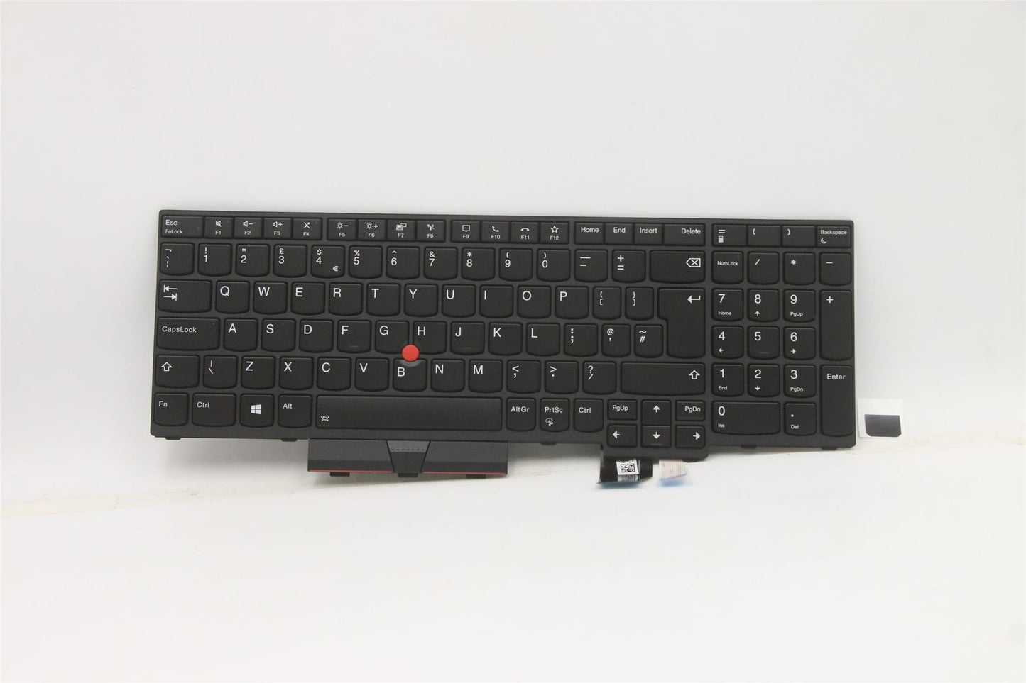 Lenovo ThinkPad P17 1 Keyboard UK Black Backlit 5M10Z54374