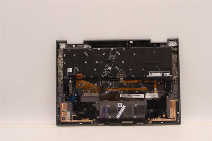 Lenovo ThinkPad X1 7th Gen Keyboard Palmrest Top Cover Spanish 5M11H45770