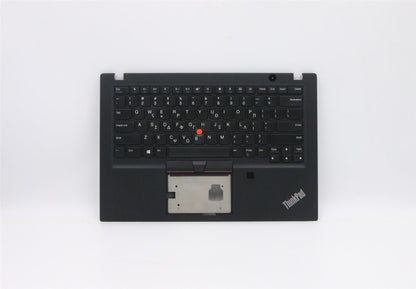 Lenovo ThinkPad T490s Palmrest Cover Keyboard Greek Black 02HM430