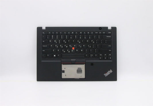 Lenovo ThinkPad T490s Palmrest Cover Keyboard Greek Black 02HM430