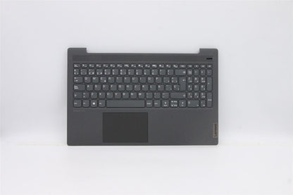 Lenovo IdeaPad 5-15IIL05 Keyboard Palmrest Top Cover Spanish Black 5CB0X56349