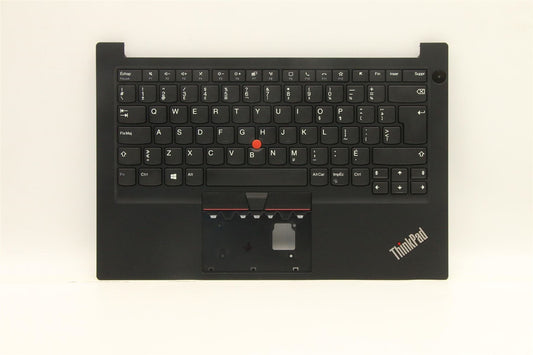 Lenovo ThinkPad E14 2 Keyboard Palmrest Top Cover UK Black 5M10Z54500