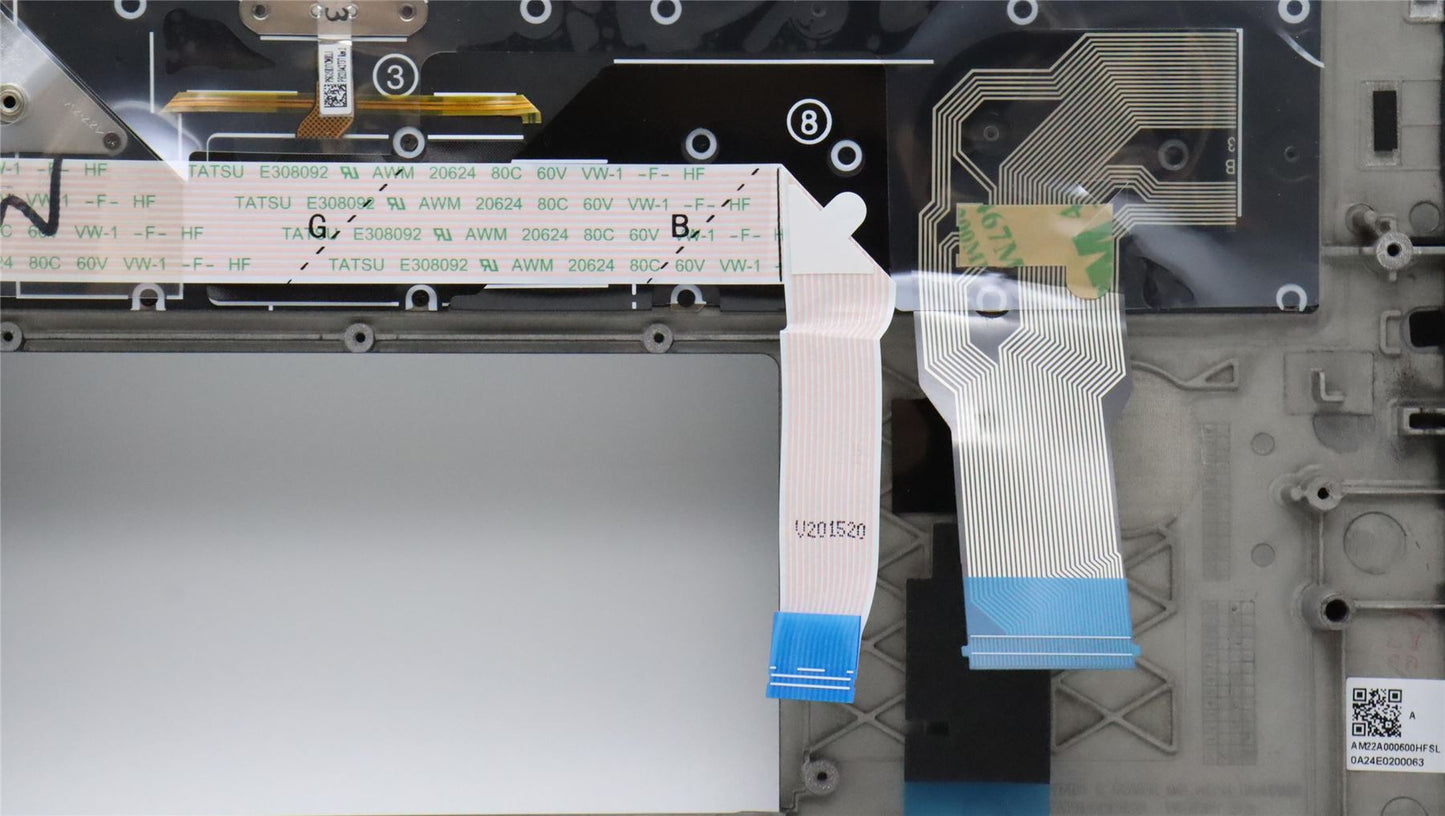 Lenovo MECH_ASM KBD W/C UKR BKLT(CHY) US BK 5M11C48013