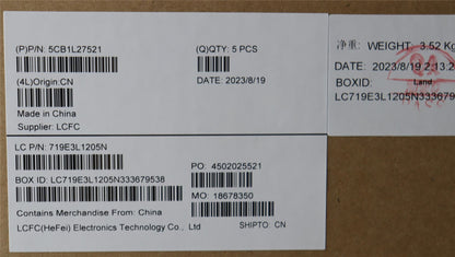 Lenovo Upper Case ASM_POR L82XQ AG BL 5CB1L27521