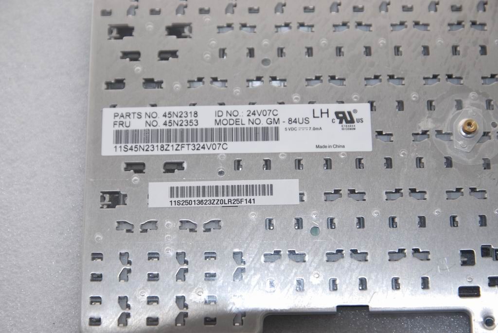 Lenovo GC9E Chicony KBD US English Keyboard 25013623