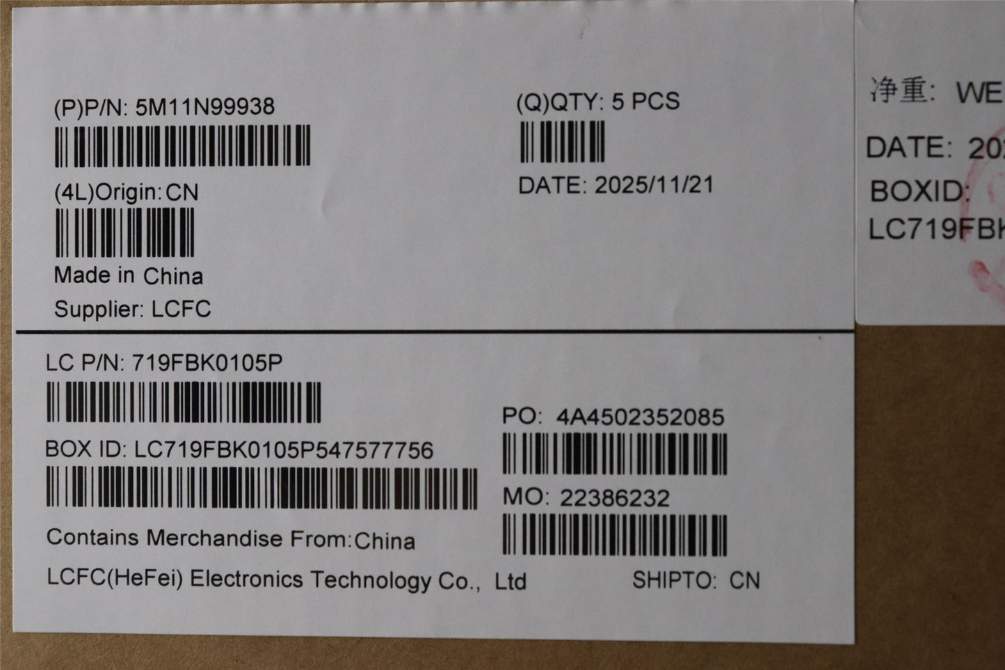 Lenovo MECH_ASM FRU KBD CCV UKR BL(PMX) US BK 5M11N99940