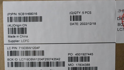 Lenovo Upper Case ASM_SWS L82RJ NFP MB BL 5CB1H68016