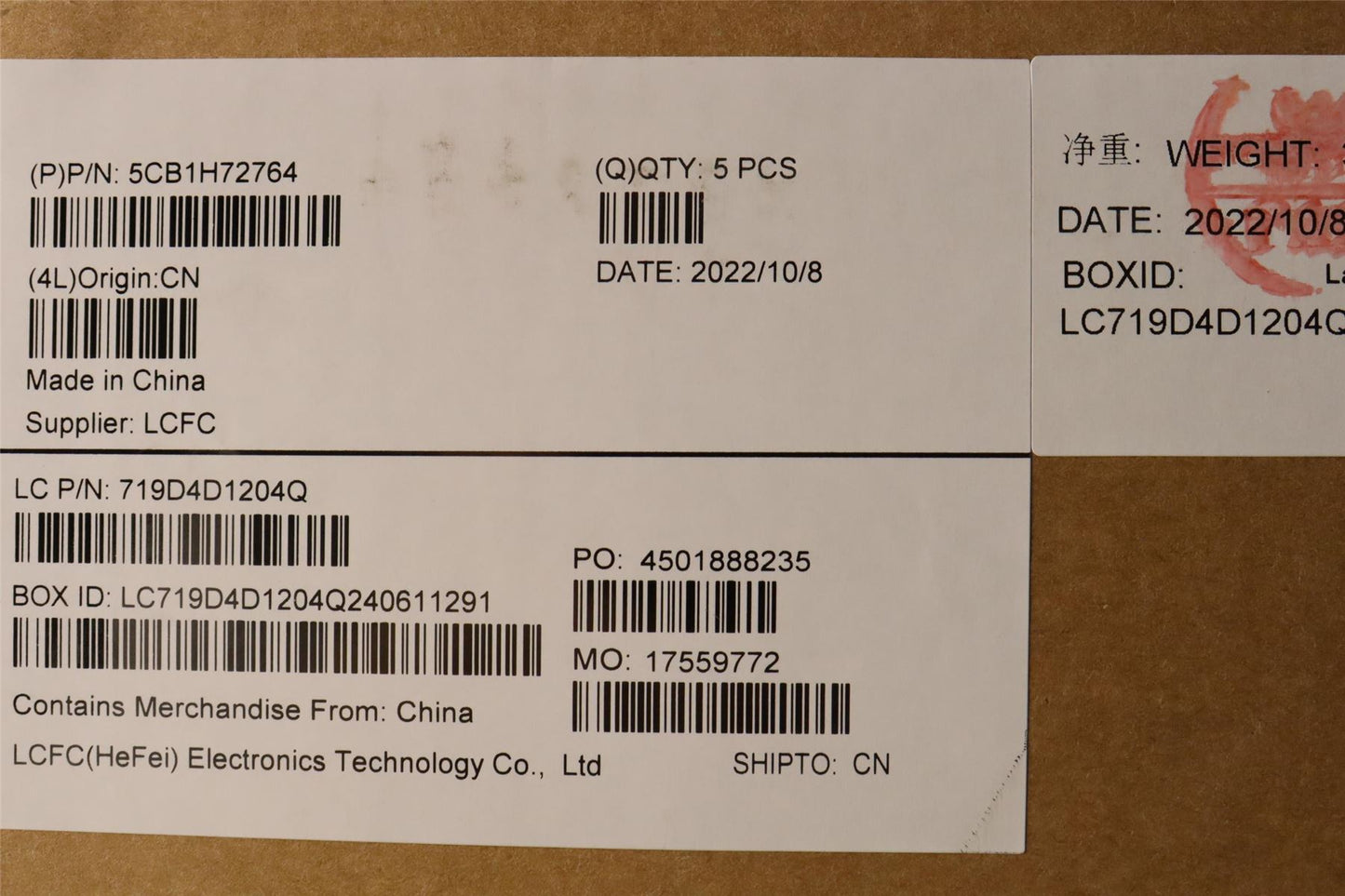 Lenovo IdeaPad 3 14ABA7 Palmrest Cover Touchpad Keyboard UK Backlit 5CB1H72764