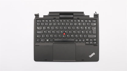 Lenovo ThinkPad Helix Palmrest Cover Touchpad Keyboard Turkish Grey 04X0649
