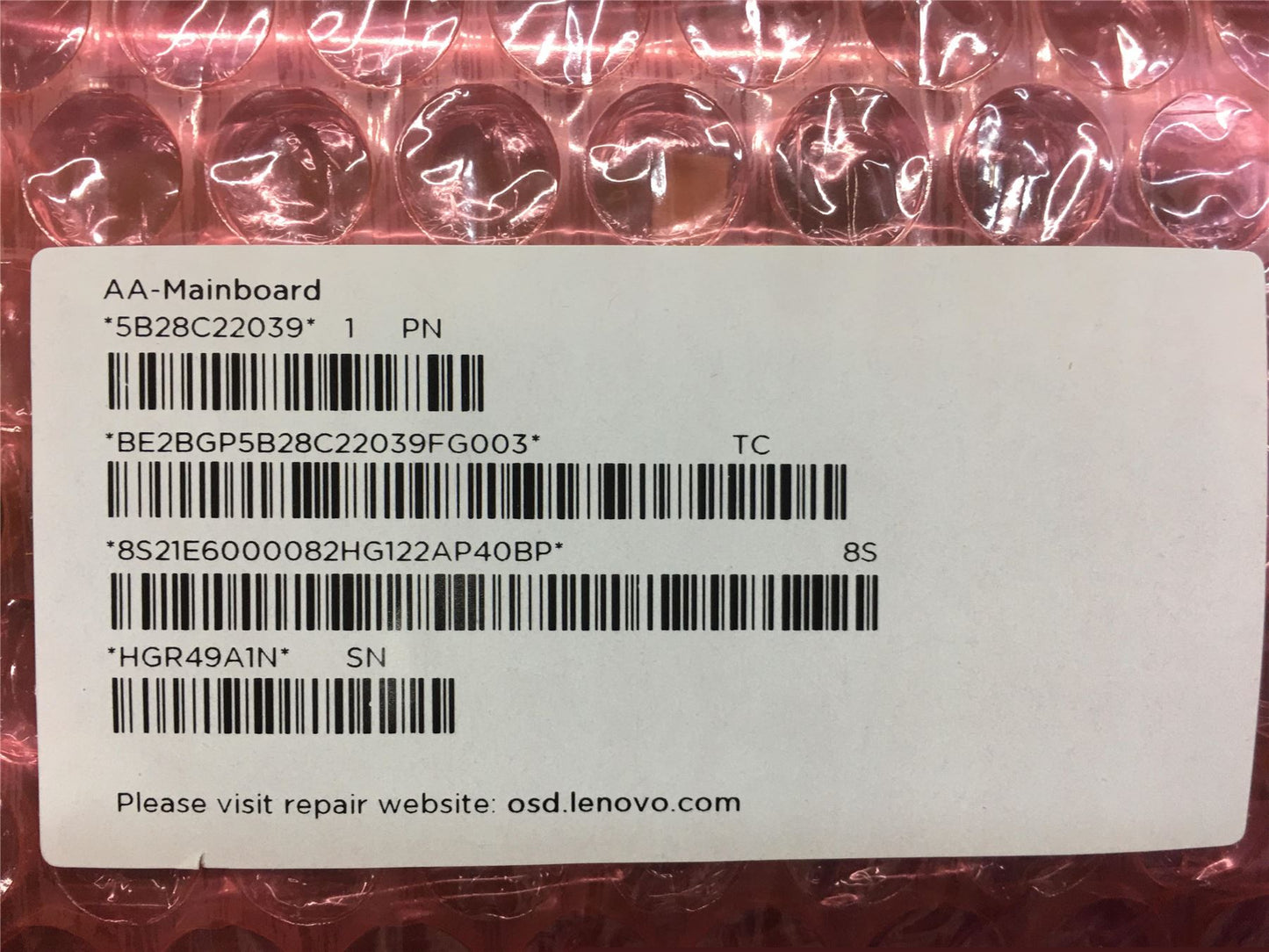 Lenovo TB300FU 3G+32G MB_GB&*26373-00152 CS 5B28C22039
