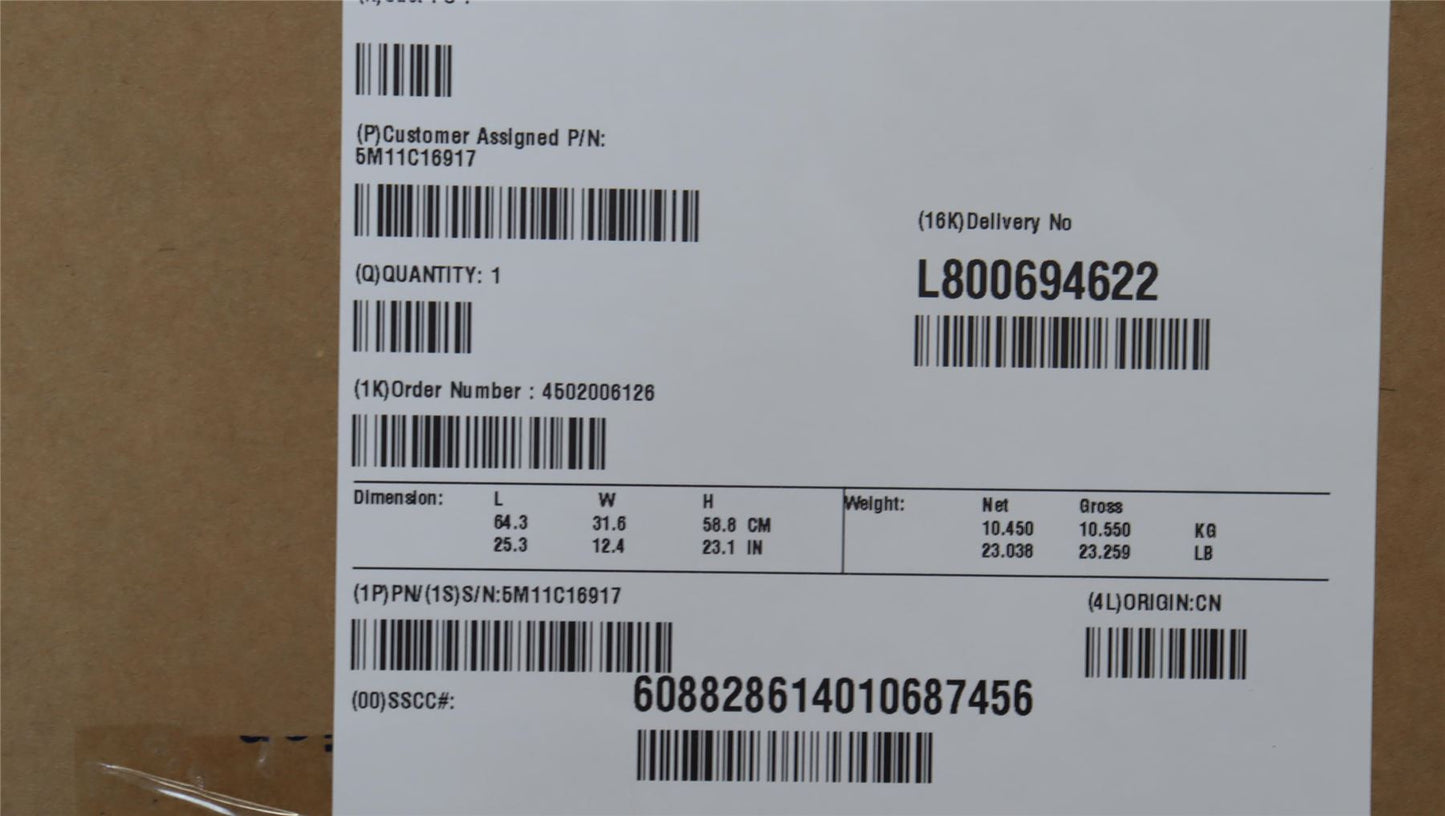 Lenovo USB chassis 5M11C16917