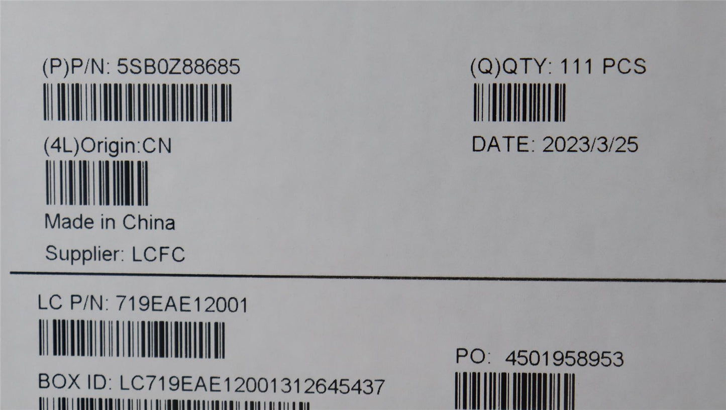 Lenovo 14e Gen3 IP 3 14IAN8 Speaker Speakers 5SB0Z88685