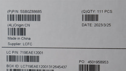 Lenovo 14e Gen3 IP 3 14IAN8 Speaker Speakers 5SB0Z88685